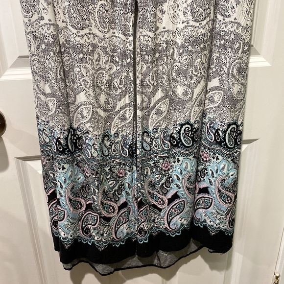 Express Maxi Skirt Button Front Slit EUC - Picture 6 of 11